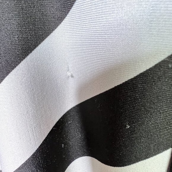 πpaper doll Striped Plus Size Maxi Dress - Design makes a Slim Optic - Picture 12 of 13